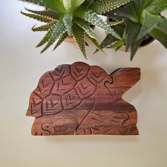 Tortoise Puzzle Box