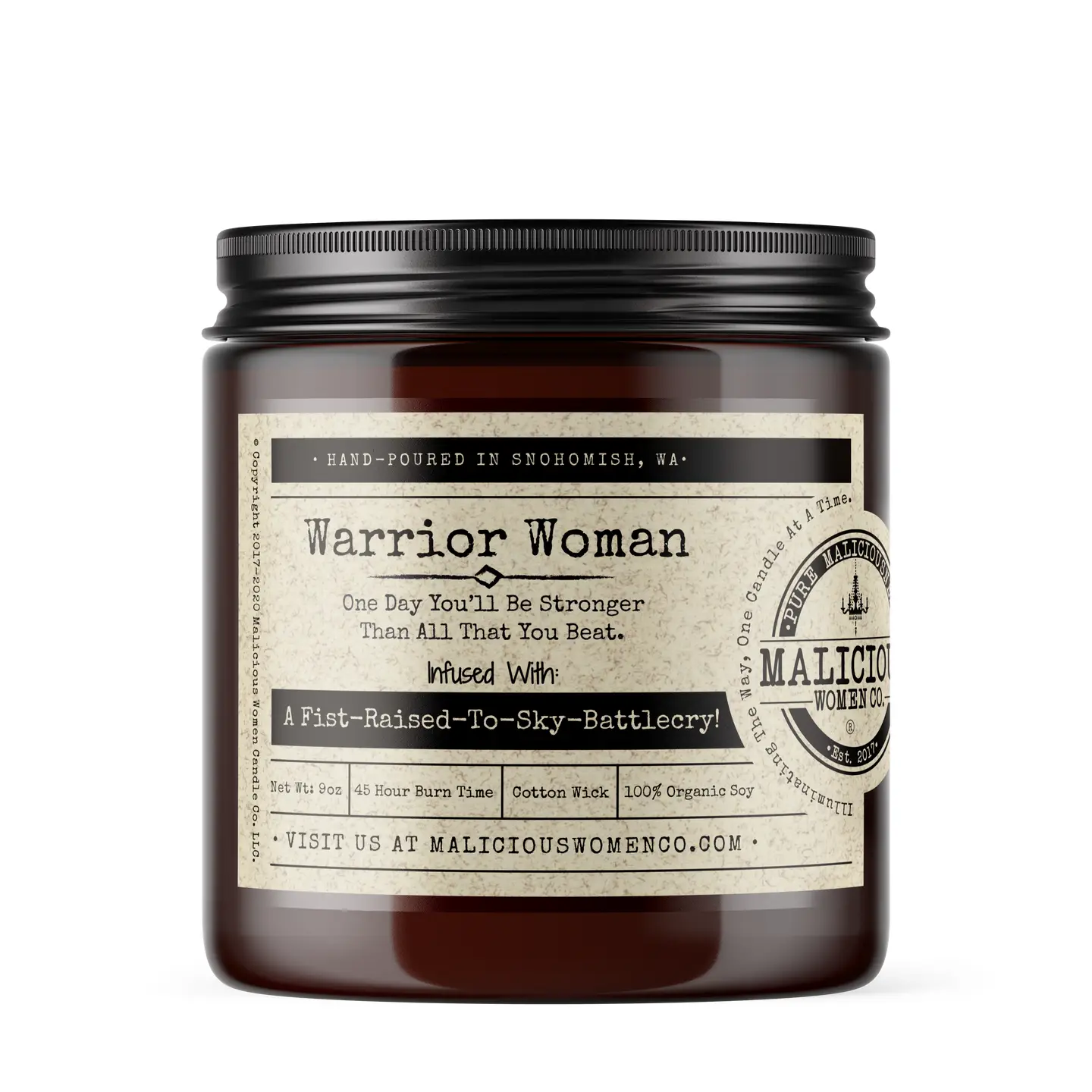 Warrior Woman Candle