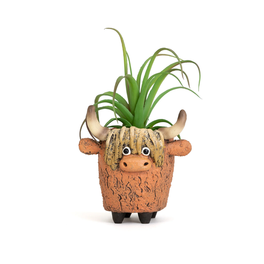 Dougai Highland Cow Planter