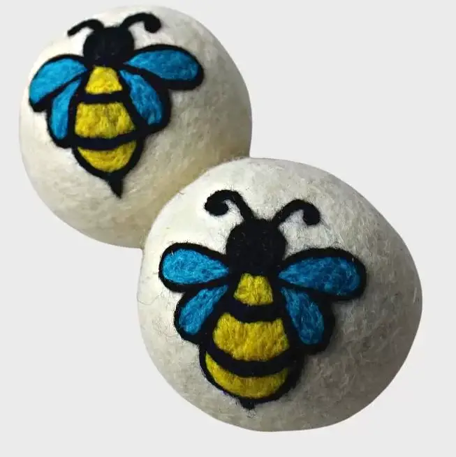 Bee Handfelted Dryer Ball