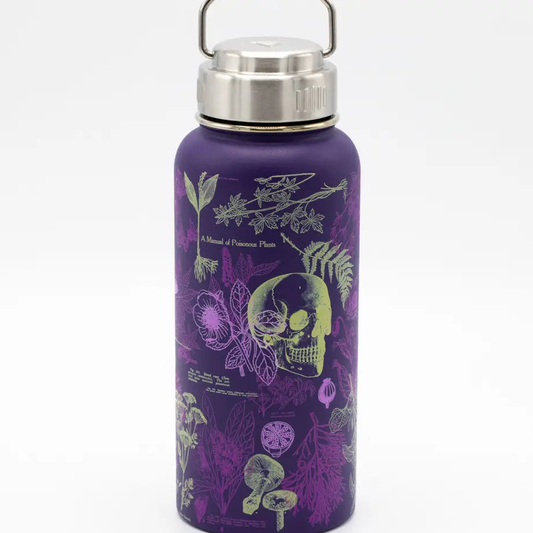 Poisonous Plants Steel Vacuum Flask 32oz