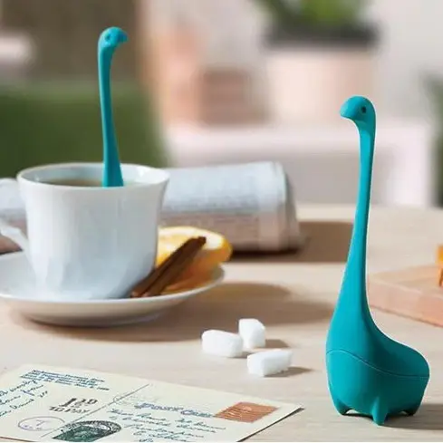 Baby Nessie Tea Infuser Turquoise