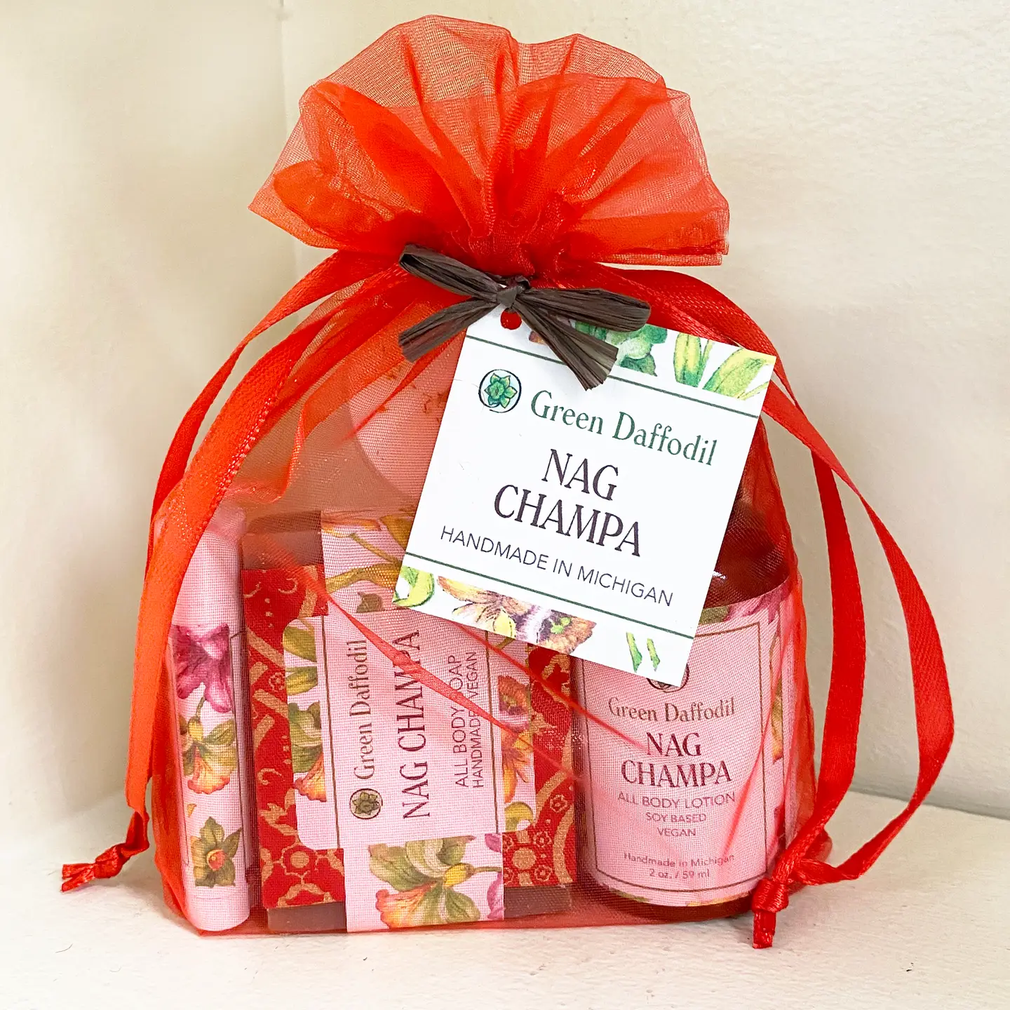 Nag Champa Gift Bag Set