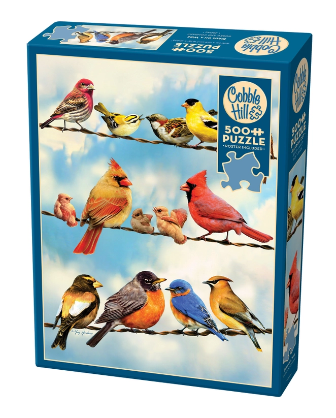 Birds on a Wire Puzzle 500pc