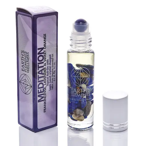 Meditation Organic Roll On Oil - Lapis