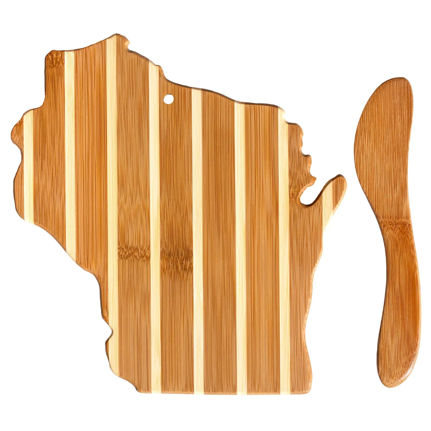 Wisconsin Charcuterie Board + Knife Set