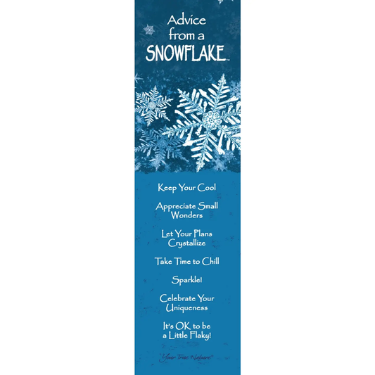 Bookmark Advice from a Snowflake