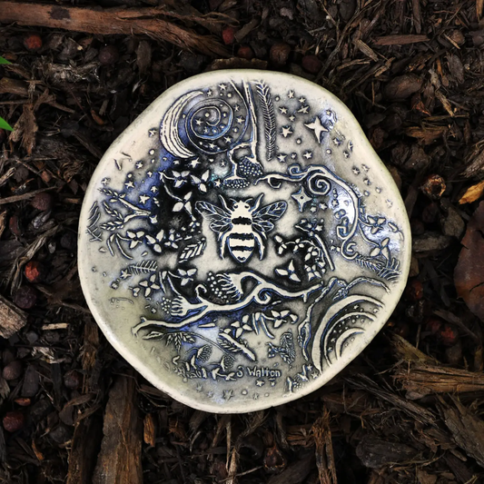 Bee Pottery Dish