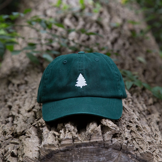 White Fir Baseball Hat