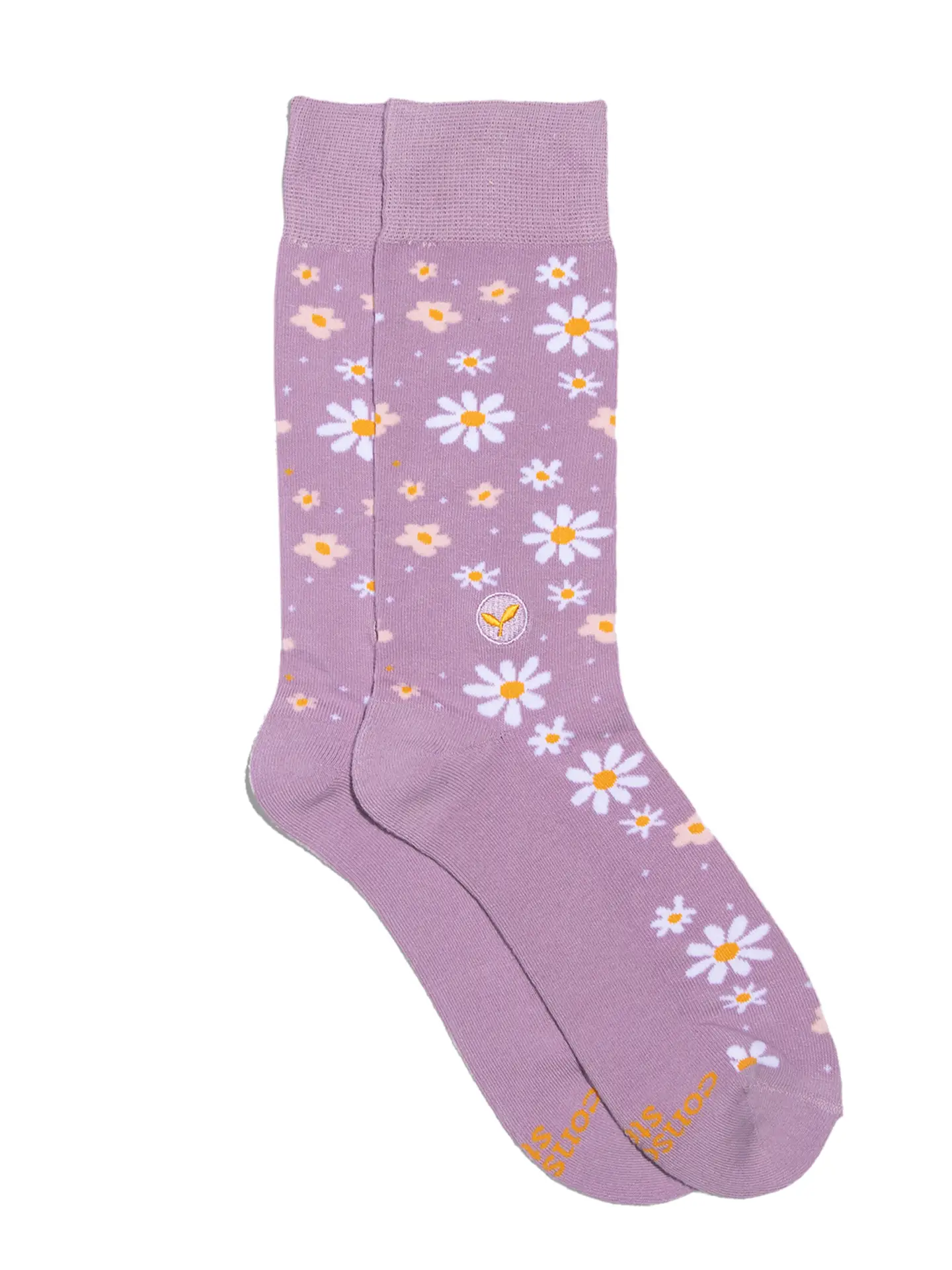 Socks That Plant Trees Lavender Daisies