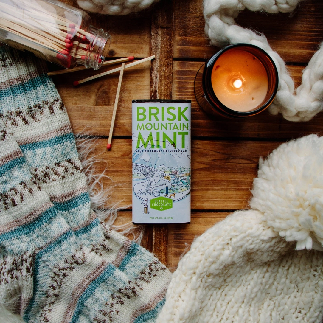 Brisk Mountain Mint Truffle Bar