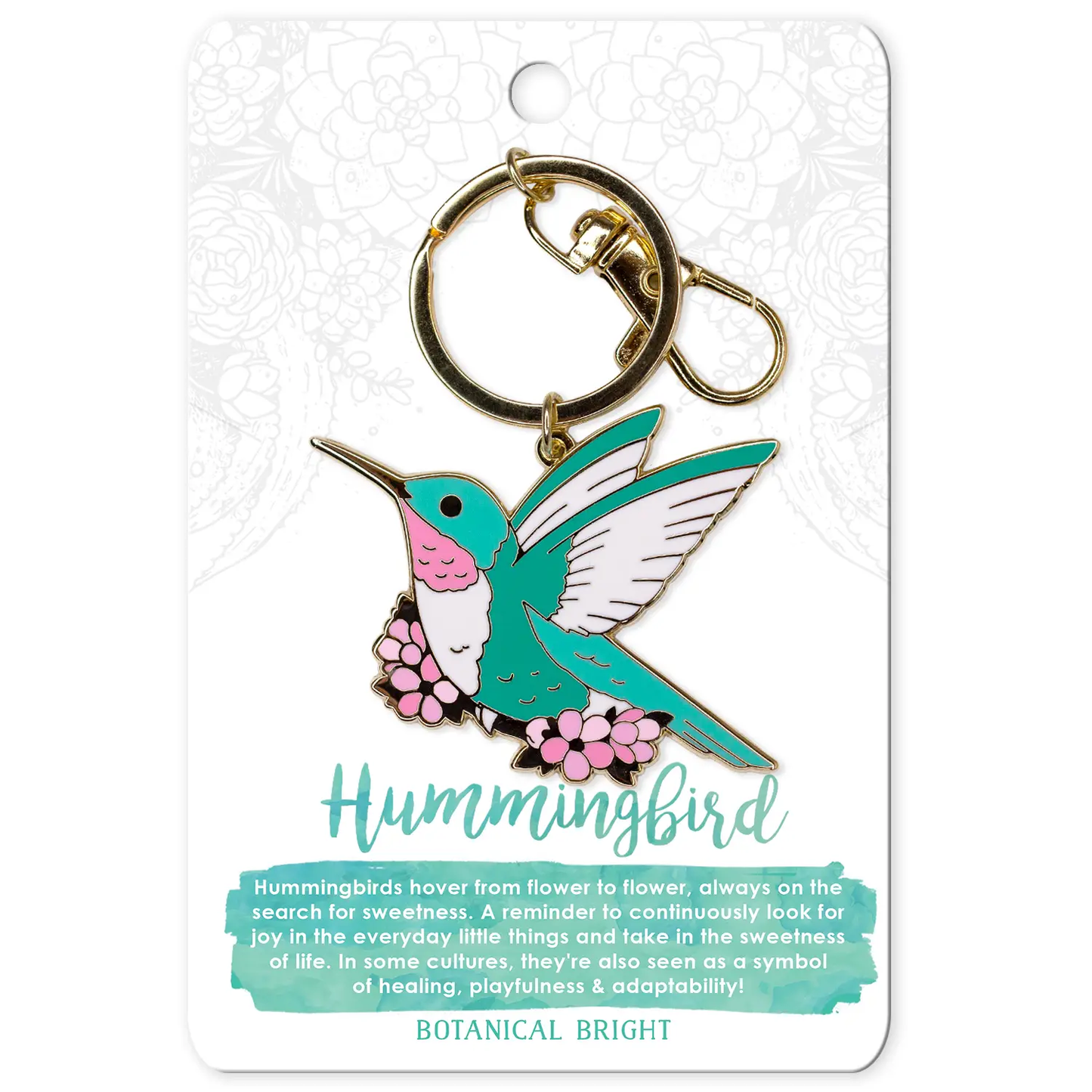 Hummingbird Keychain