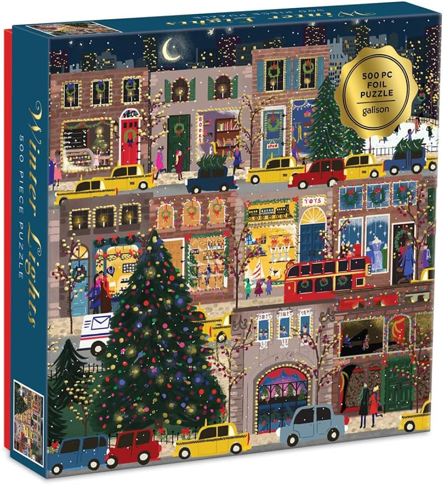 Winter Lights Puzzle - Foil 500 pc