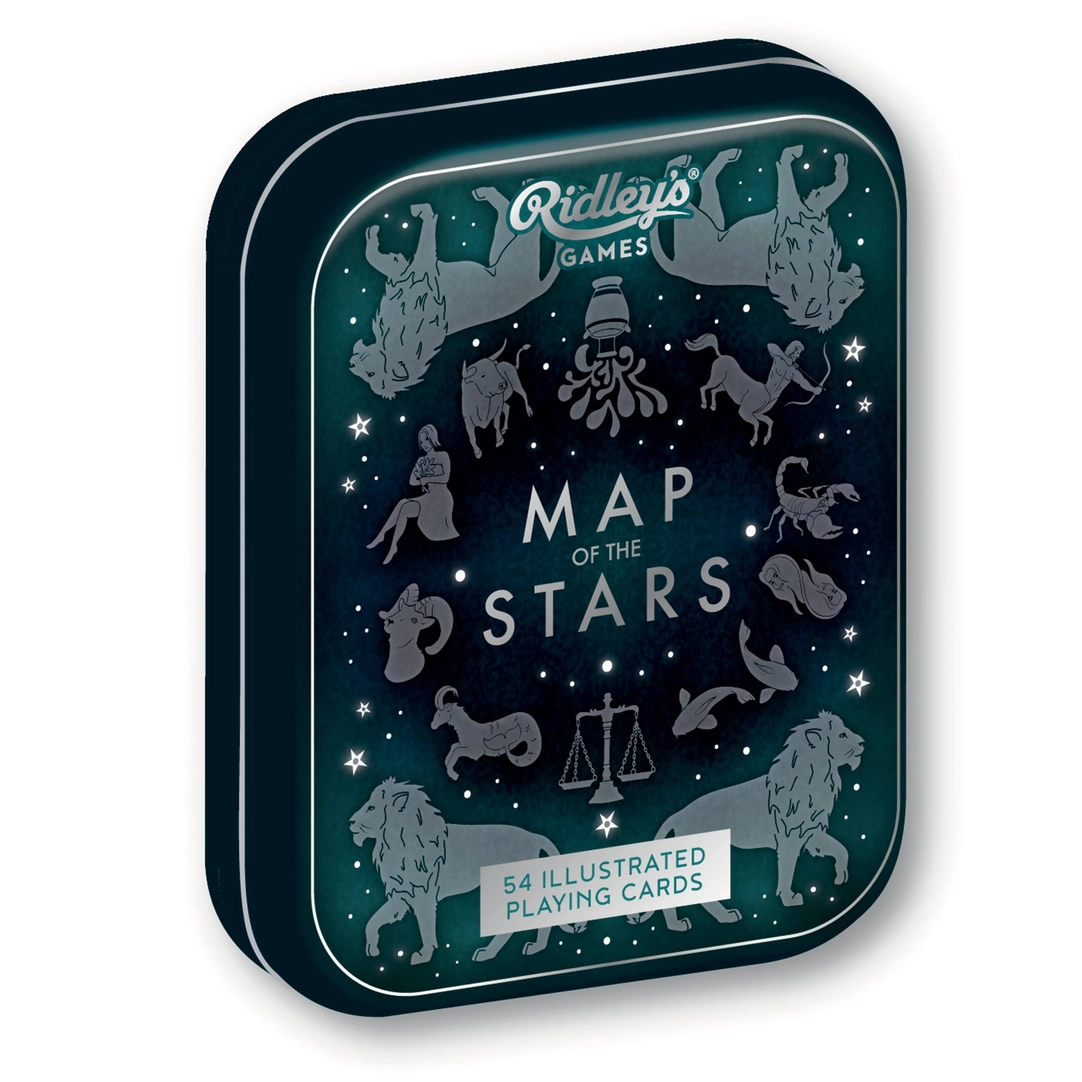 Map Of the Stars Playing Cards Tin