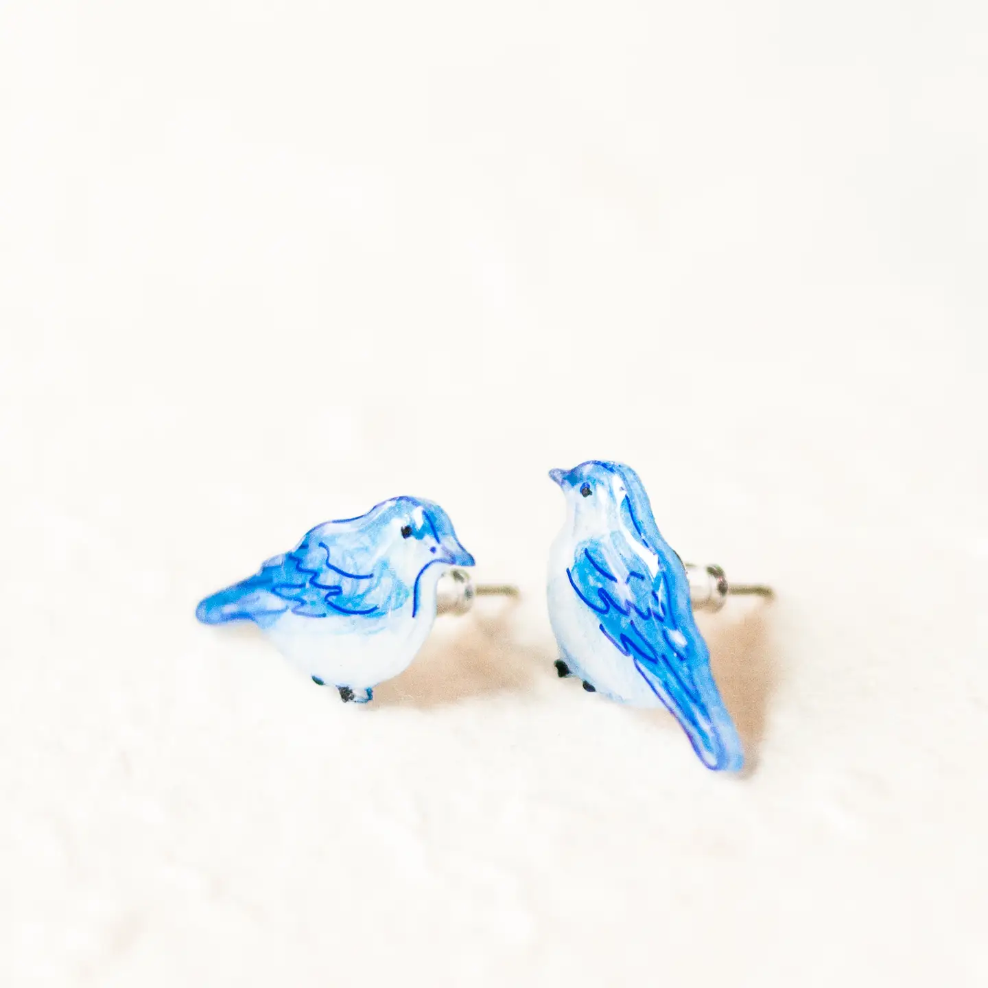 Little Blue Bird Earrings