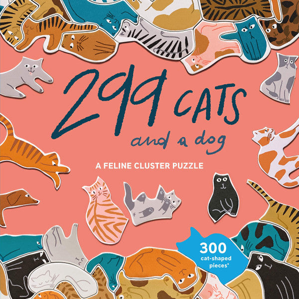 Puzzle 299 Cats & a Dog