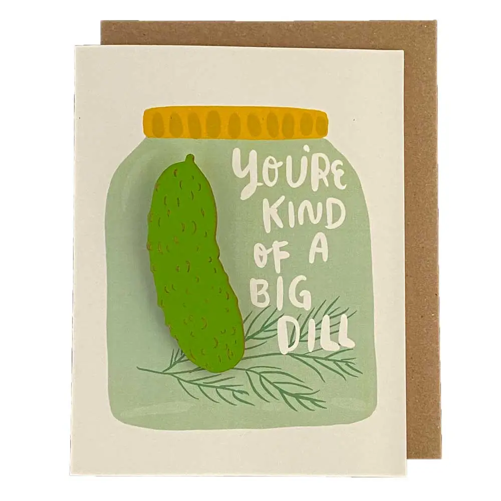 Big Dill Card w/ Magnet