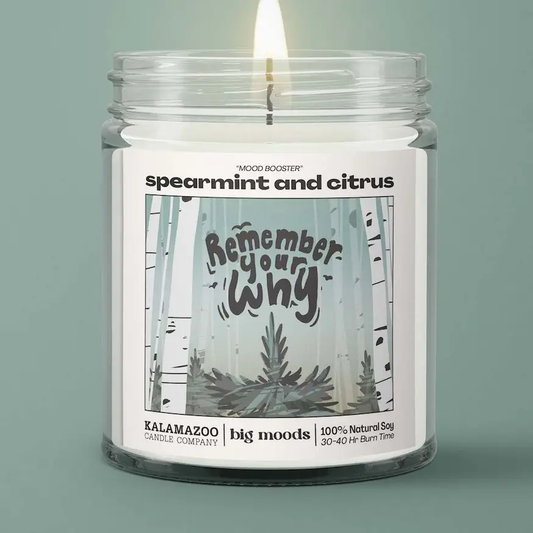Remember Your Why Spearmint + Citrus Candle