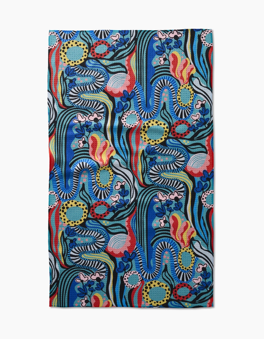 Geometry Tea Towel: Abstract Dreams