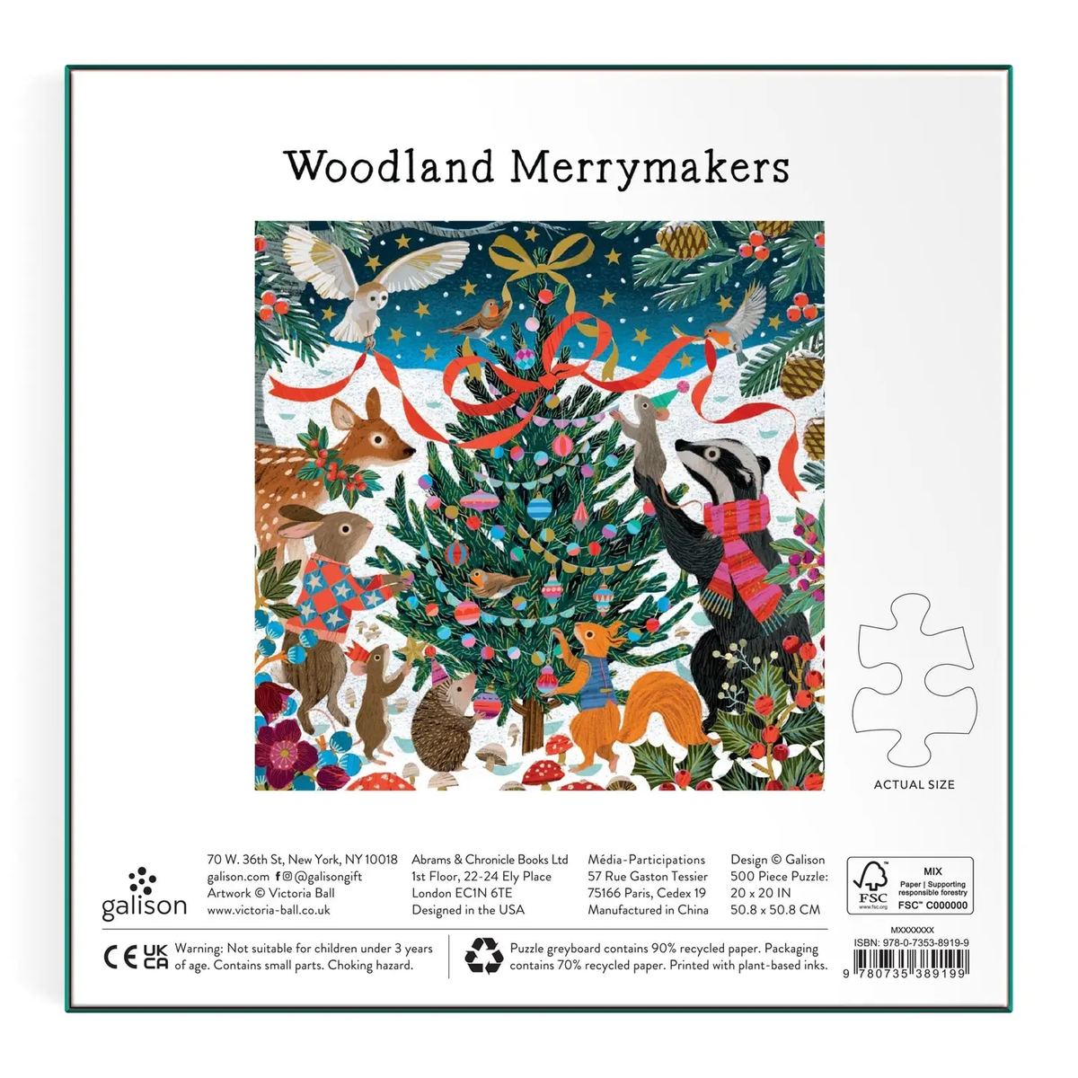 Victoria Ball Woodland Merrymakers Puzzle