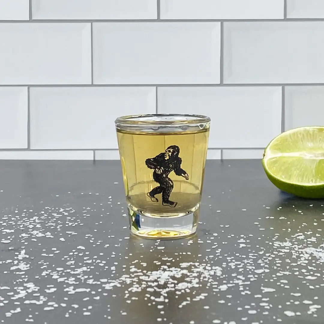 Bigfoot Shot Glass