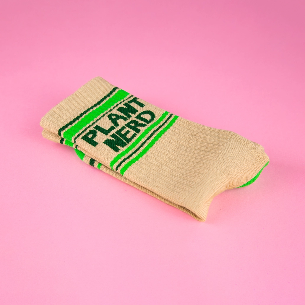 Plant Nerd Crew Socks