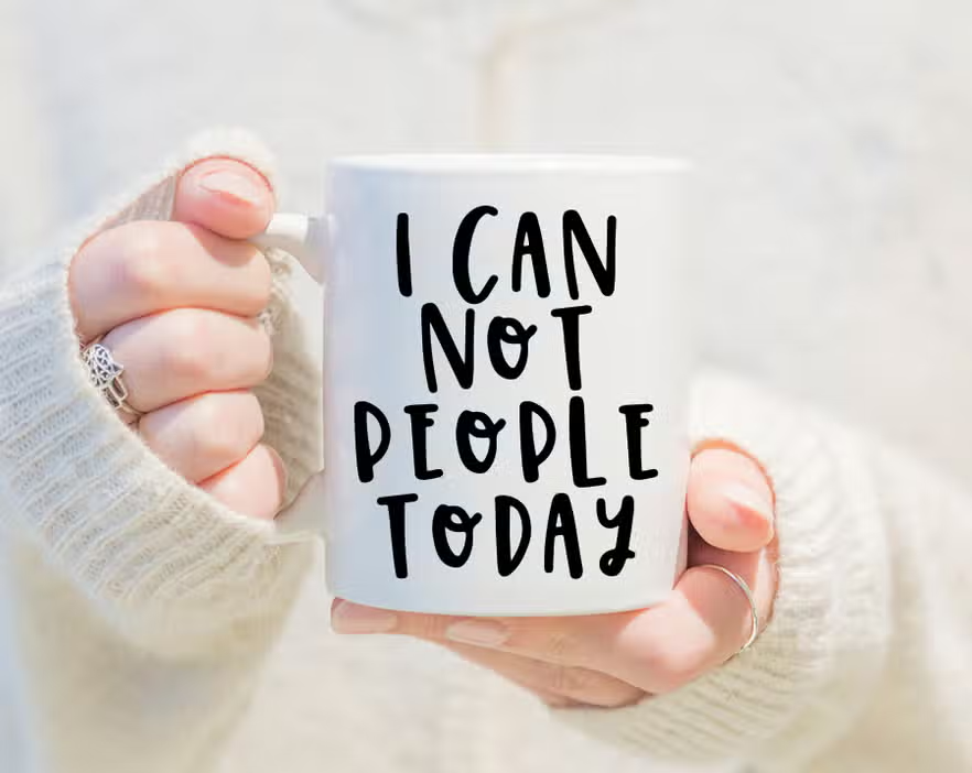 I Can Not People Today Mug