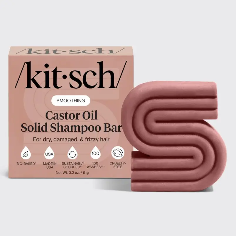Solid Shampoo Bar: Castor Oil