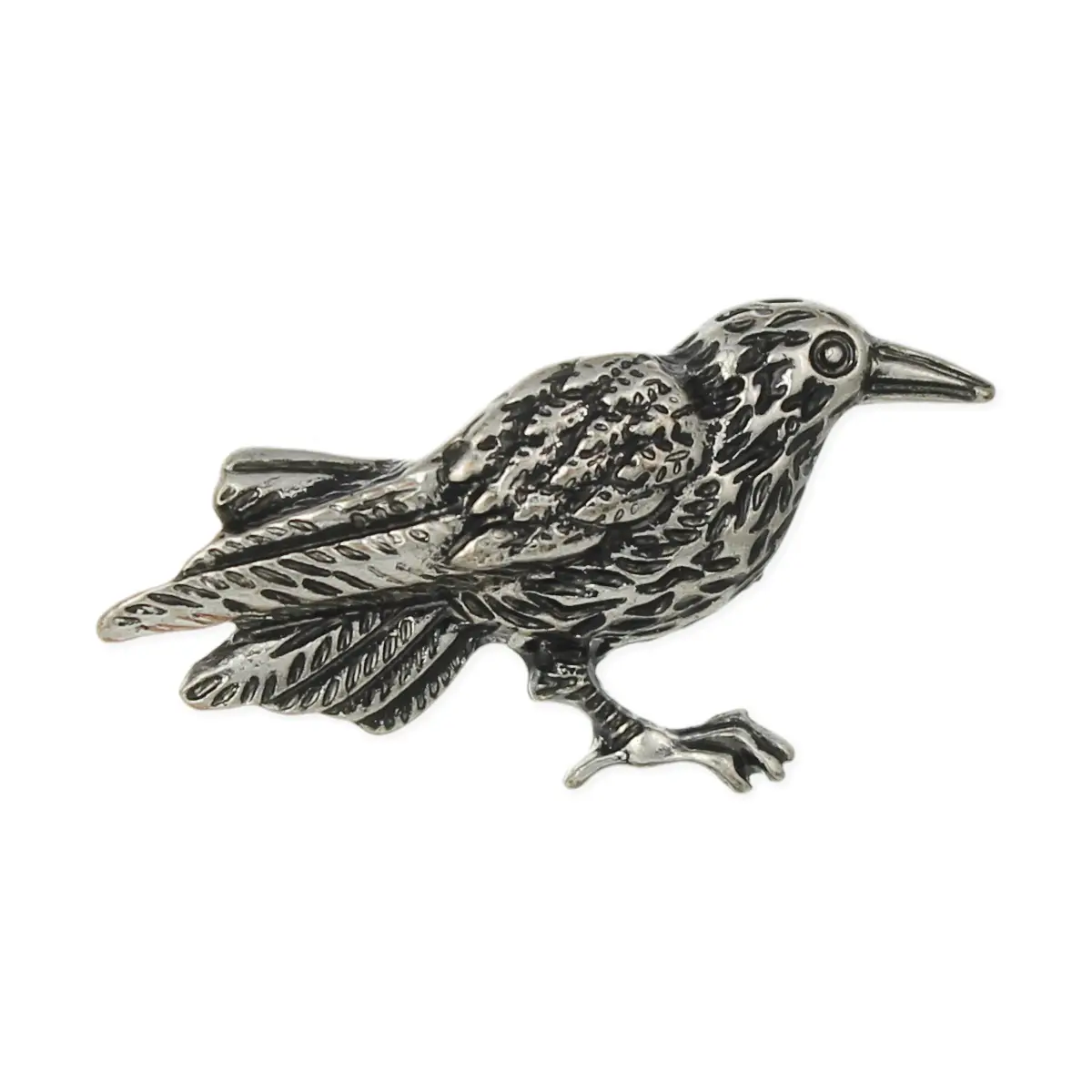 Nevermore Raven Stud Earrings