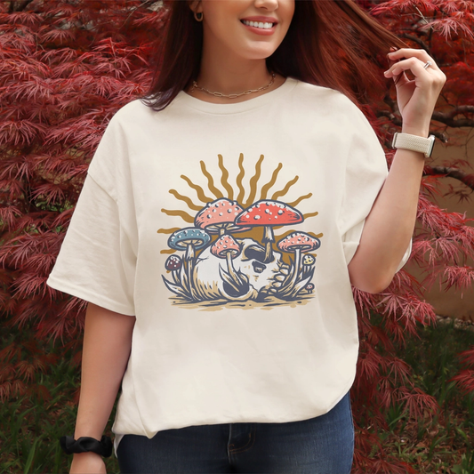 Mushrooms & Sun T-Shirt