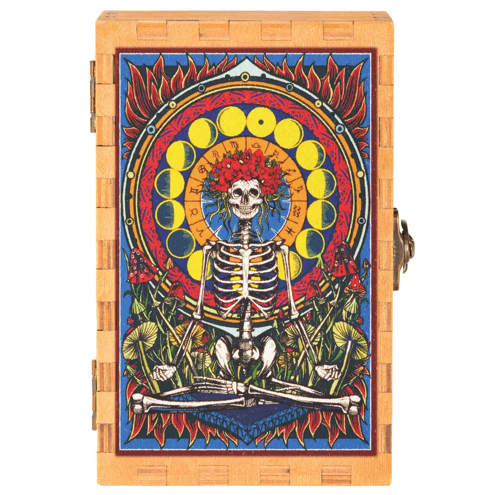 Skeleton Meditation Tarot Card Box