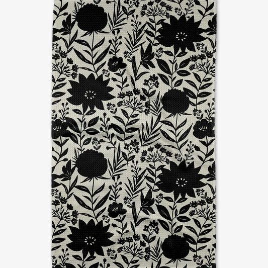 Geometry Tea Towel: Shadow Flower