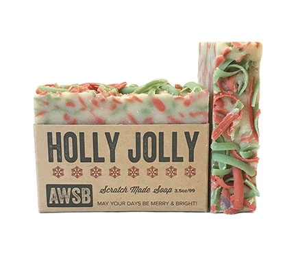 Bar Soap Holly Jolly