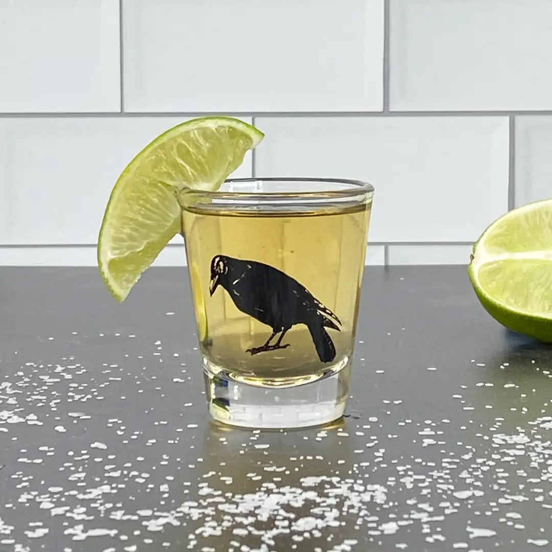 Crow Shot Glass