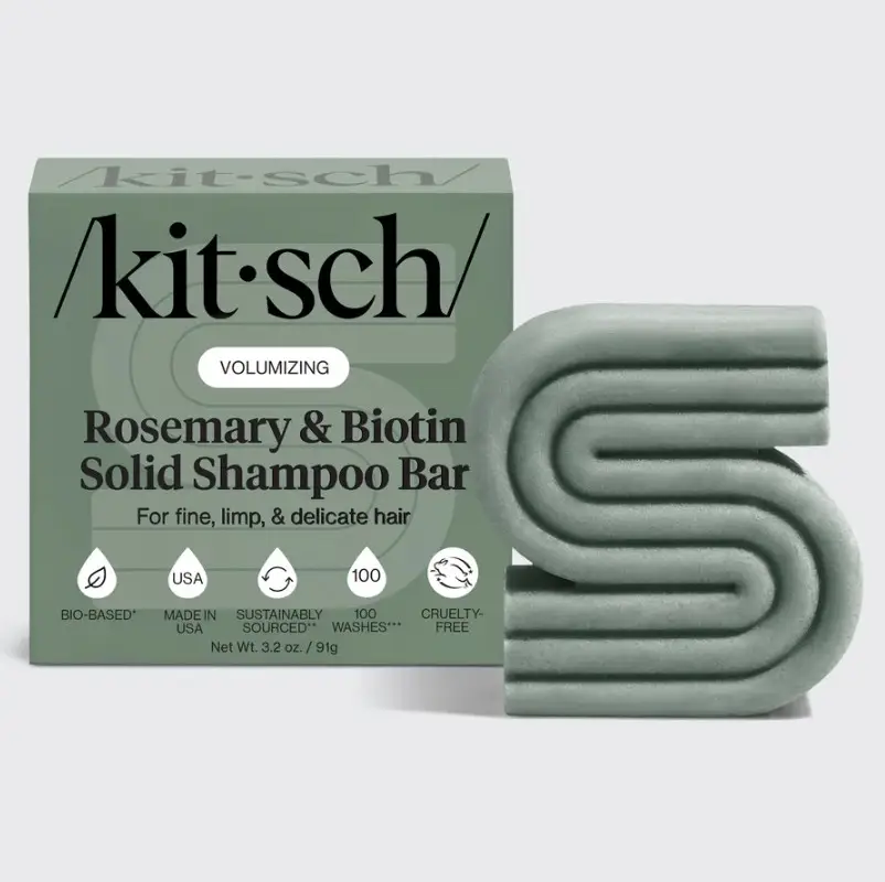 Solid Shampoo Bar: Rosemary & Biotin