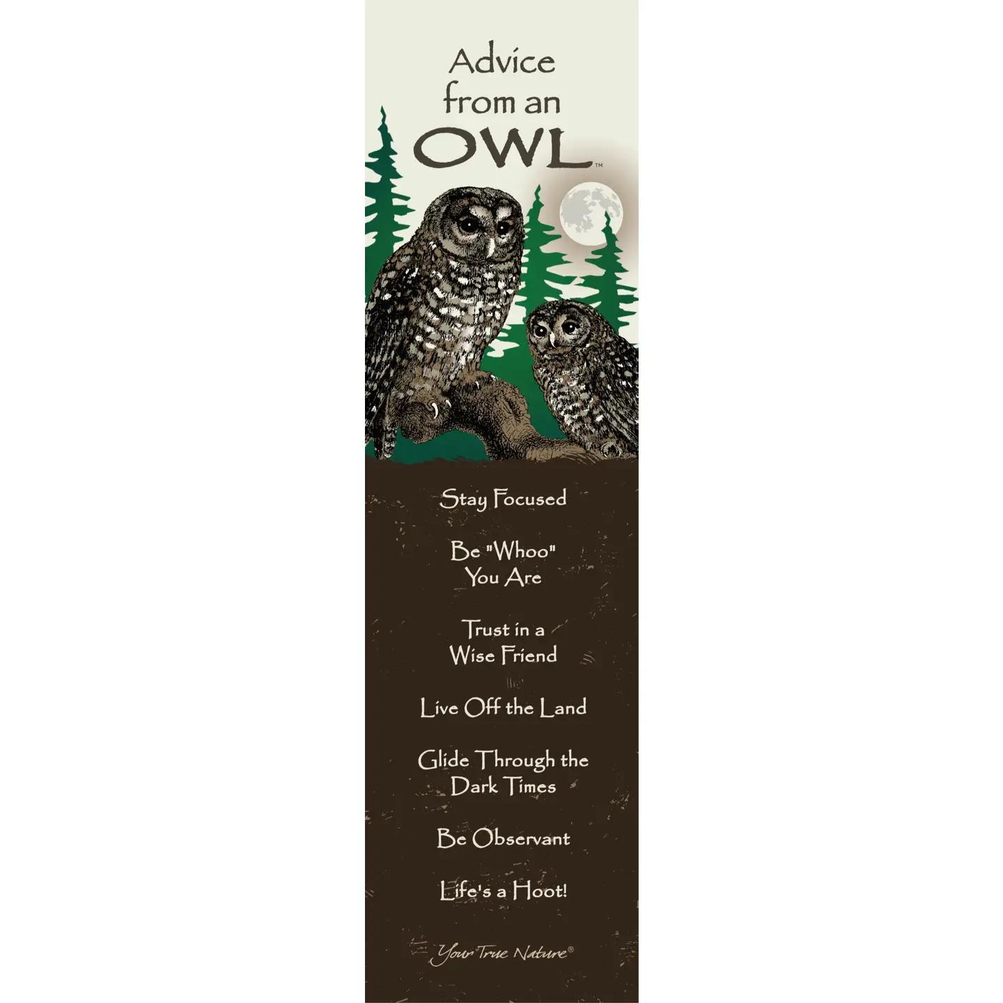 Bookmark Advice from a Owl