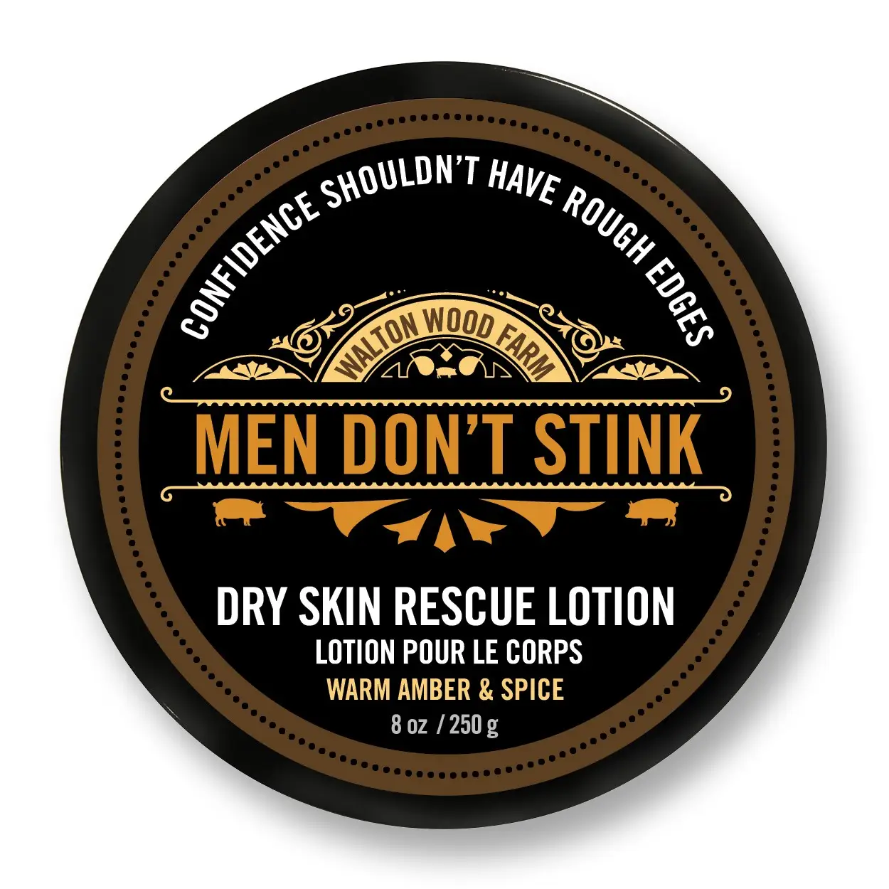 Men Don't Stink Dry Skin Rescue Lotion