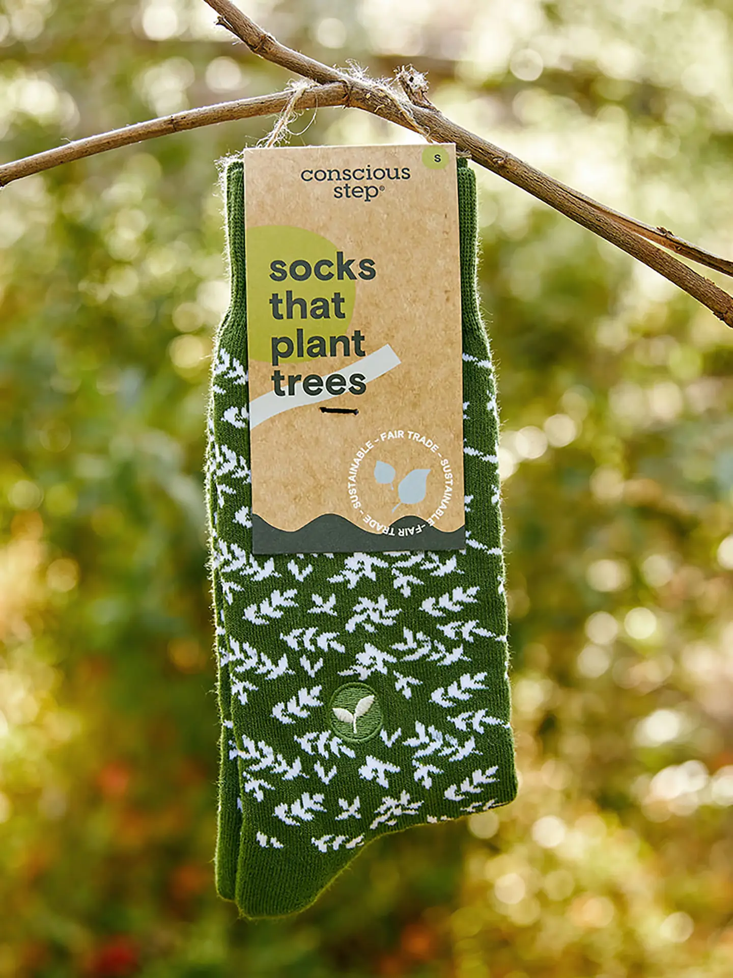 Socks That Plant Trees Green Branches