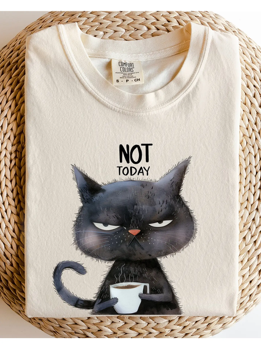 Not Today Grumpy Cat T-Shirt