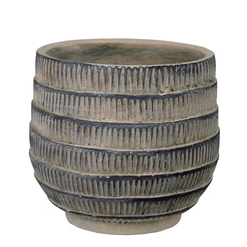 Cyrus Cachepot Pot White Medium-5867-6
