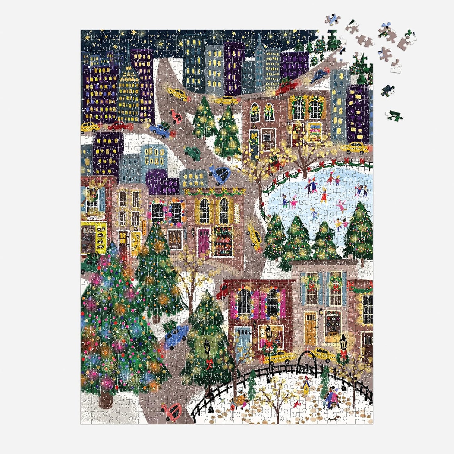 Sparkling City Puzzle - Foil 1000pc