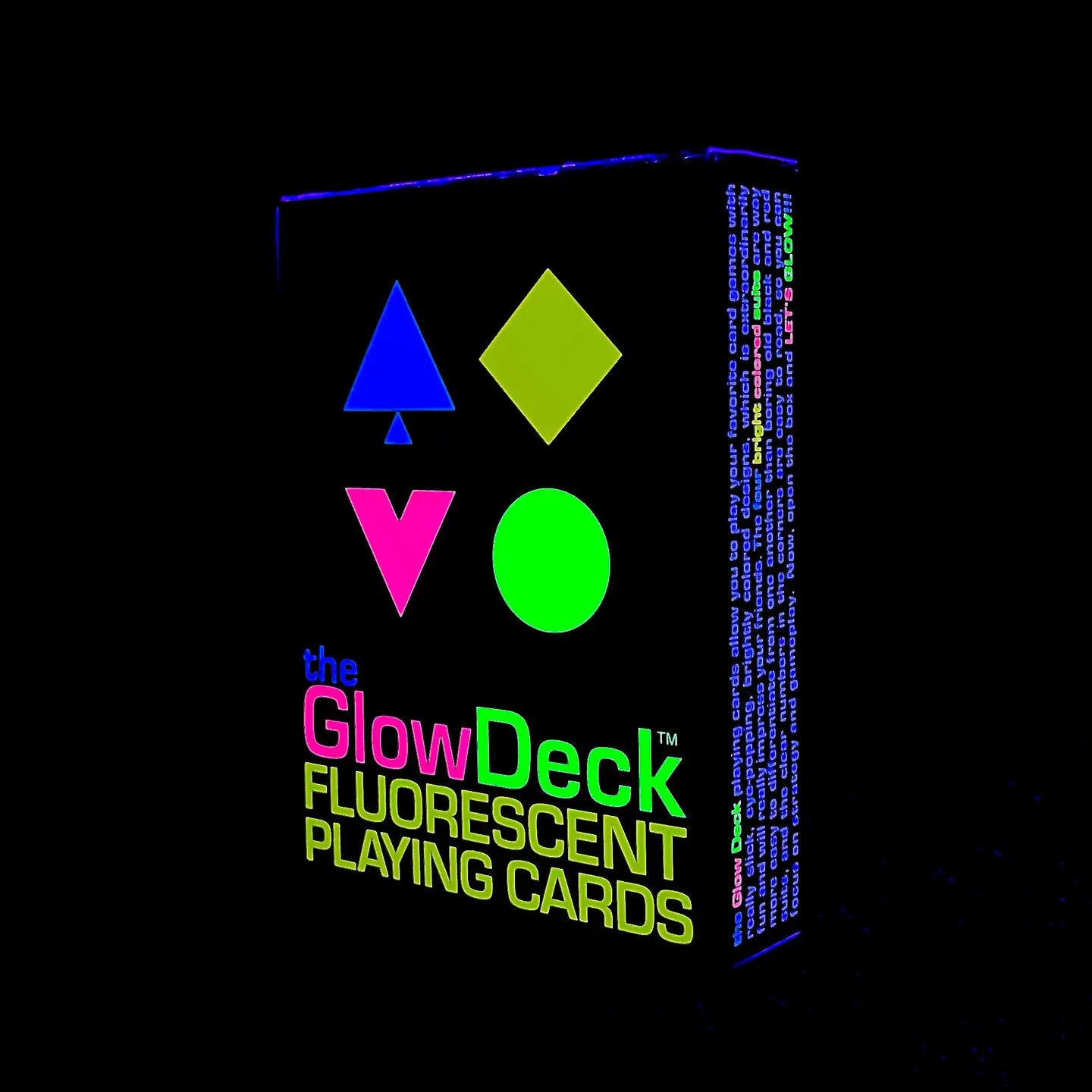 Glow Deck Fluorescent Cards