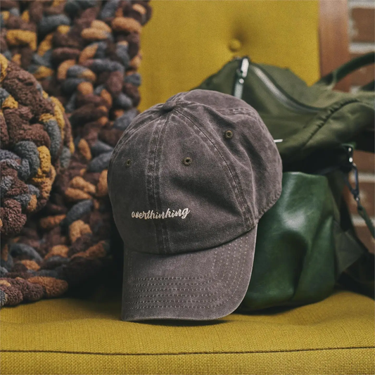 Overthinking Baseball Hat