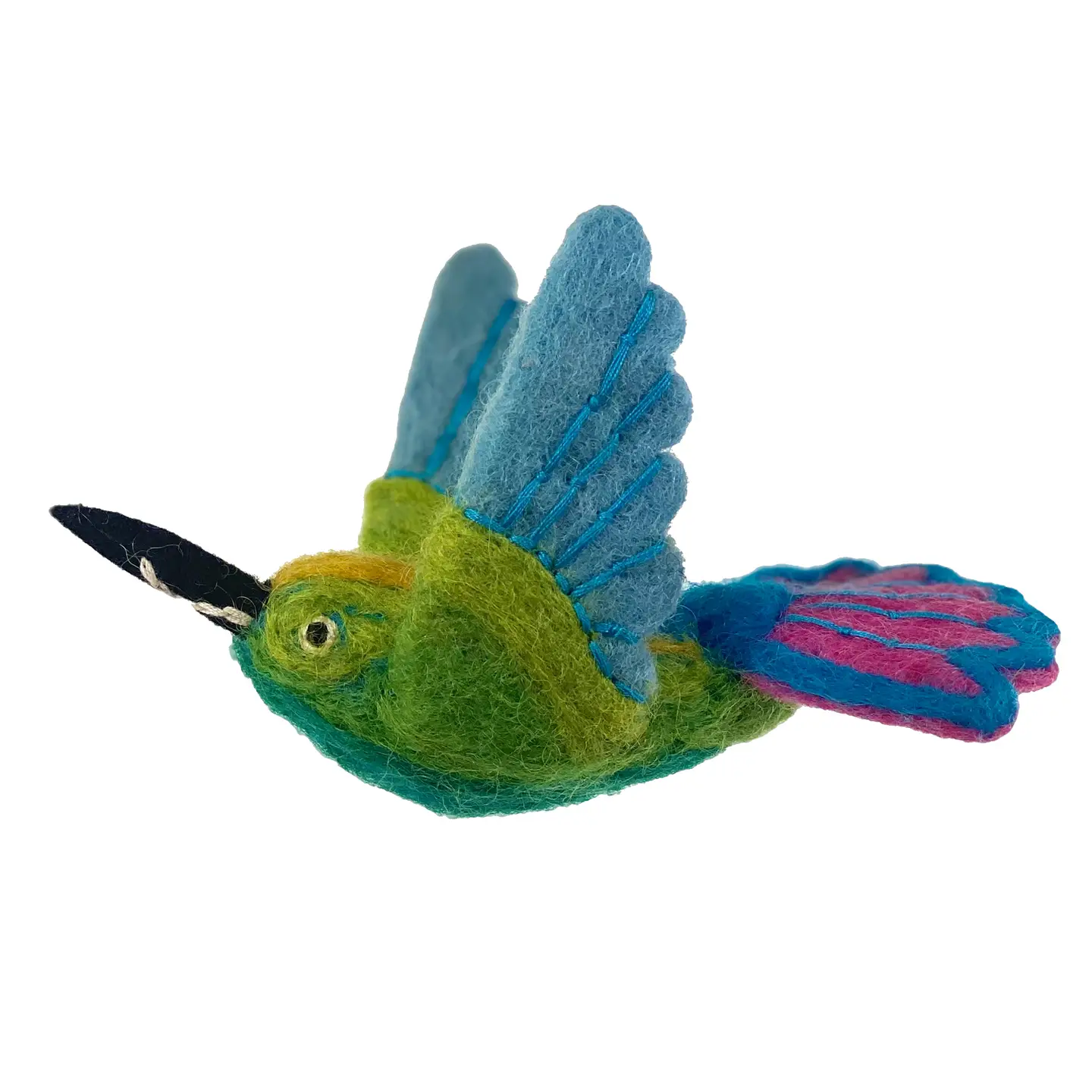 Mango Hummingbird Ornament