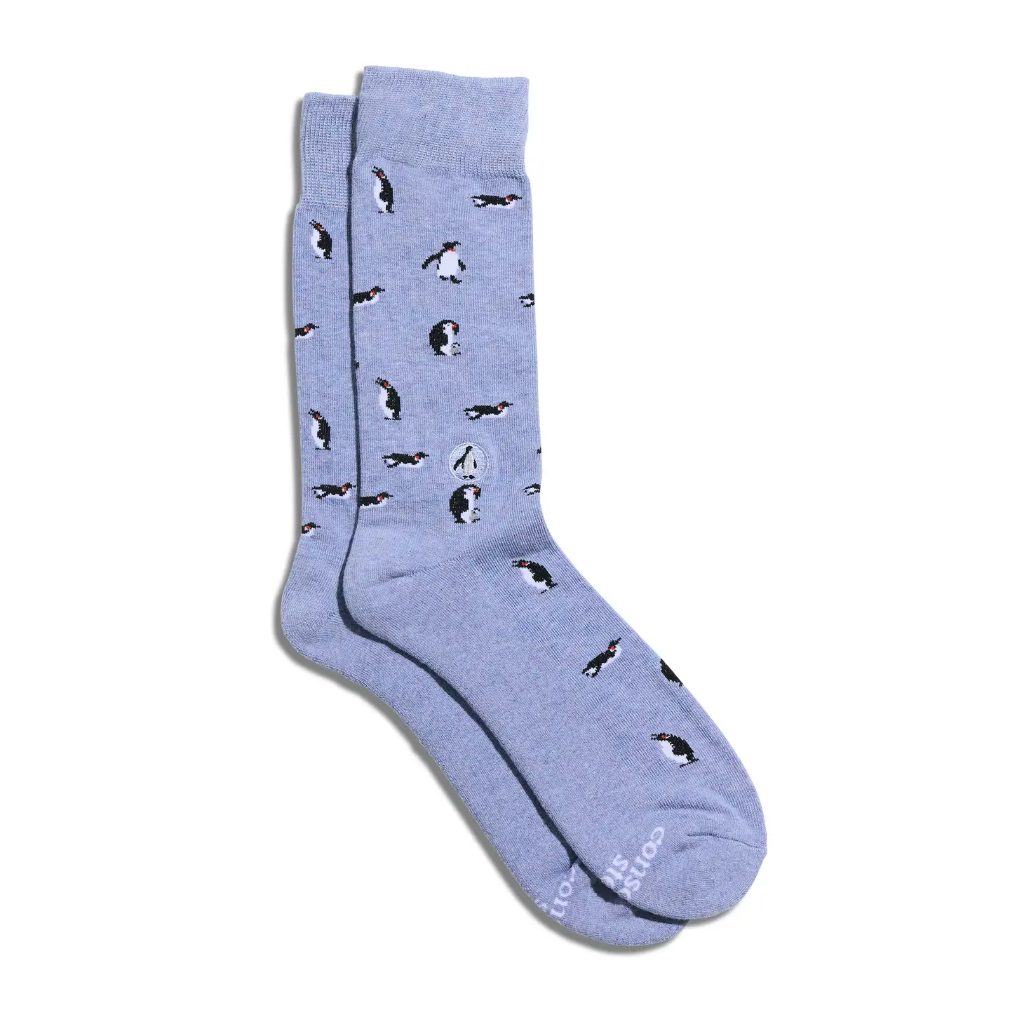 Socks That Protect Penguins Blue Penguin