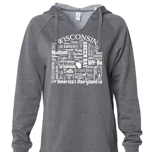 Wisconsin Destination Hooded Sweatshirt