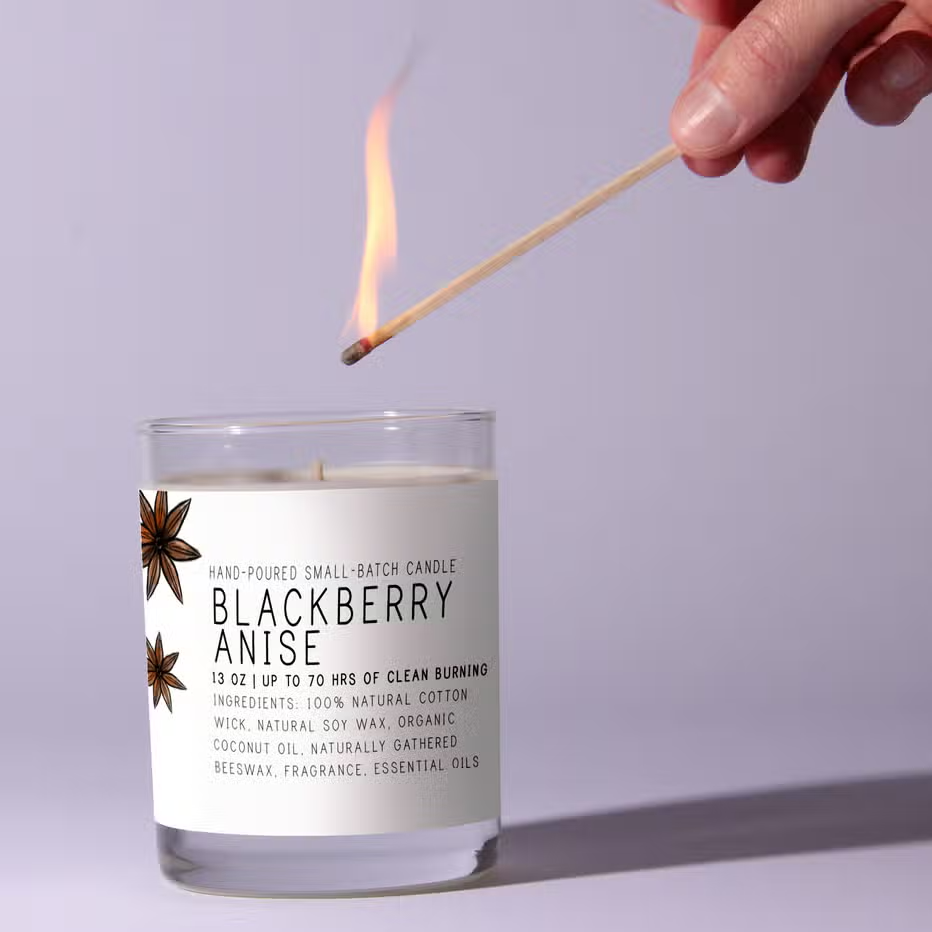 Candle - Blackberry Anise