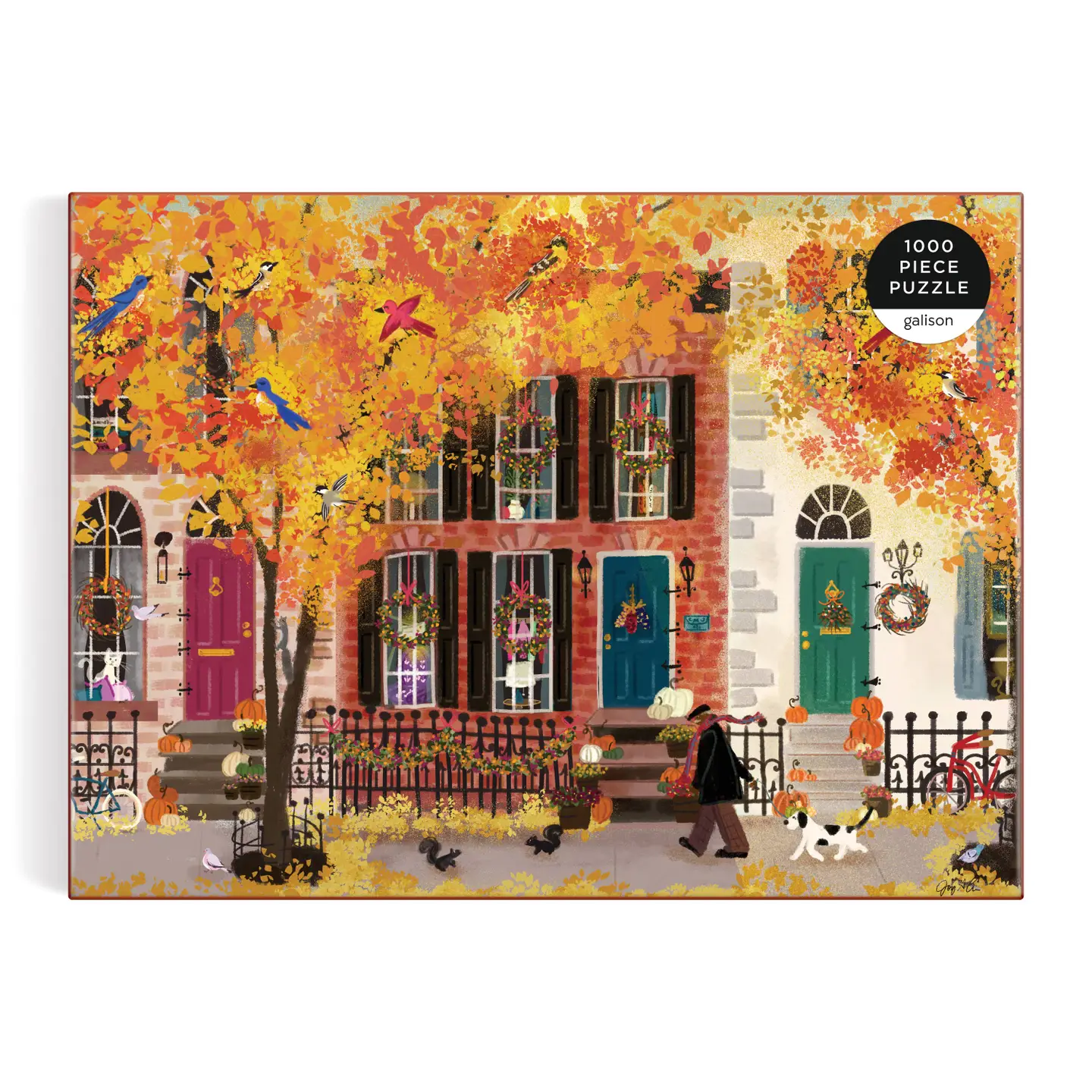 Autumn in the Neighborhood Puzzle 100pc