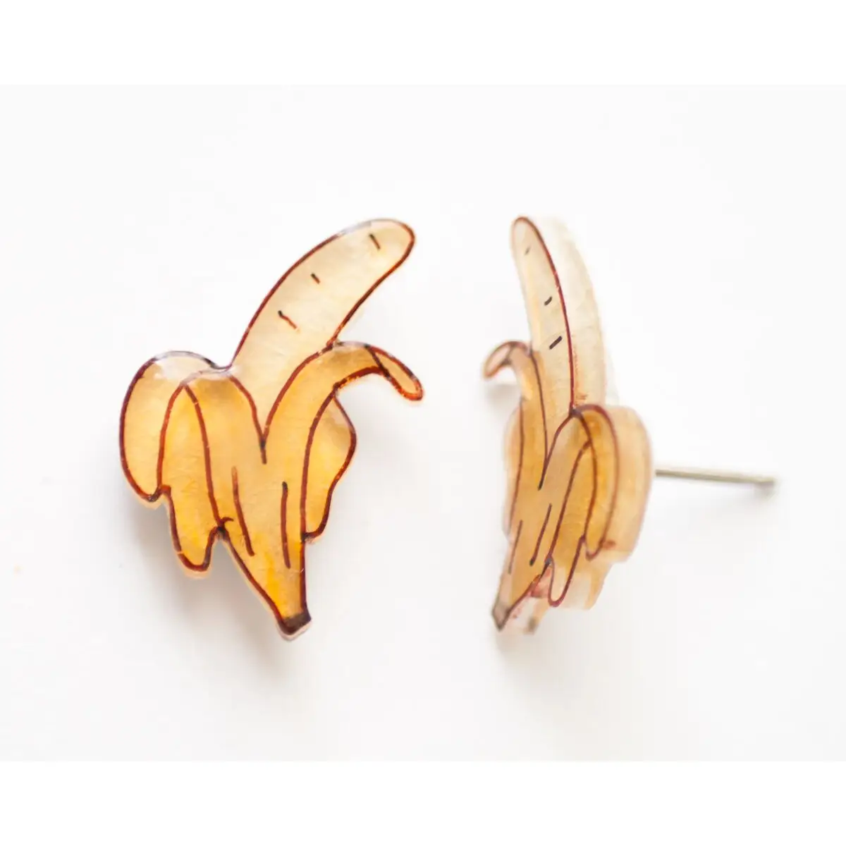 Banana Stud Earrings