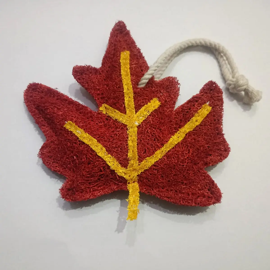 Maple Leaf Loofah